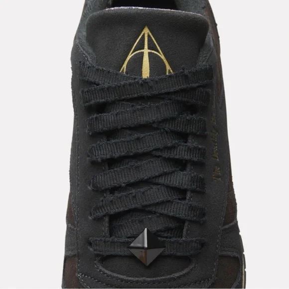 170$ Harry Potter Reebok Classic Leather Deathly Hallows Unisex Shoes 100201817 - Picture 3 of 7